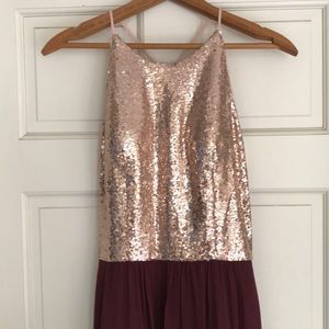 B2 Jasmine Maroon Dress